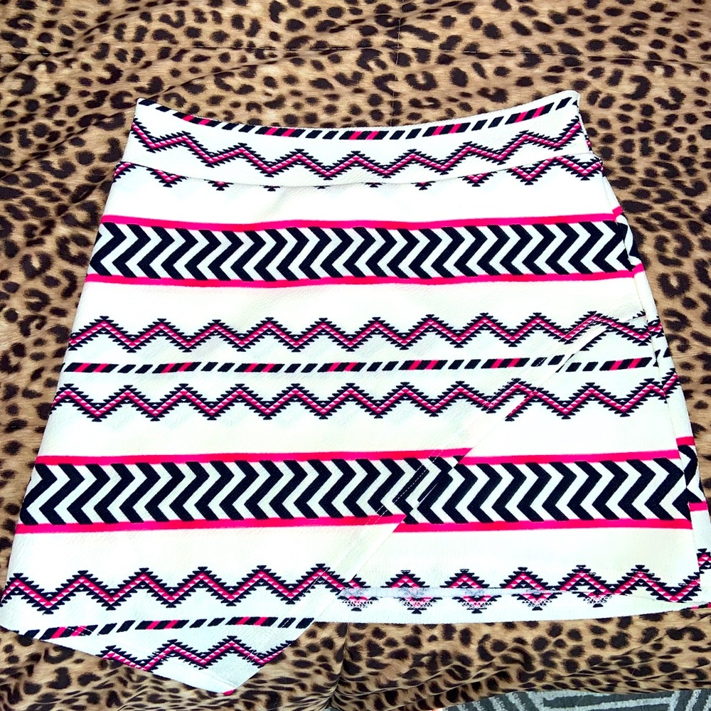 *NEW* Asymmetrical Print Skirt